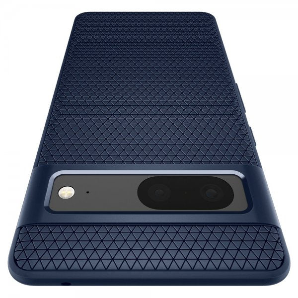 Spigen Google Pixel 7 -suojakuori, Liquid Air, tummansininen