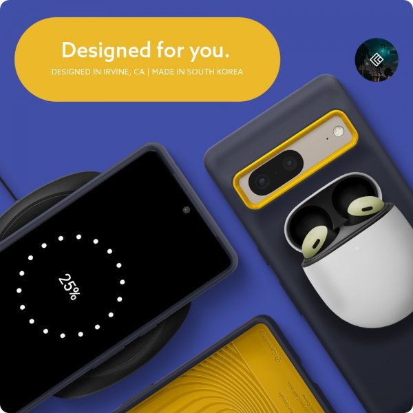 Caseology Google Pixel 7 -suojakuori Nano Pop Blueberry Navy