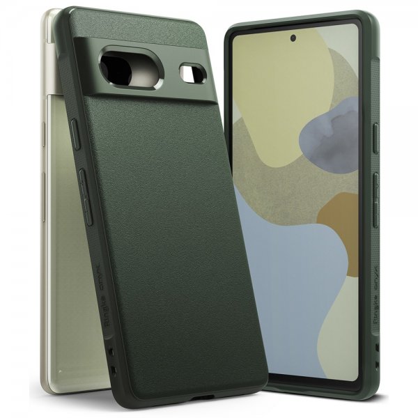 Ringke Google Pixel 7 -suojakuori, Onyx Dark Green