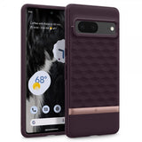 Caseology Google Pixel 7 Kuori Parallax Burgundy
