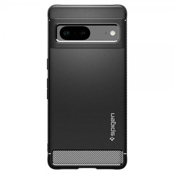 Spigen Google Pixel 7 -suojakuori Rugged Armor Matte Black