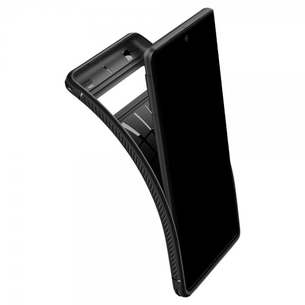 Spigen Google Pixel 7 -suojakuori Rugged Armor Matte Black