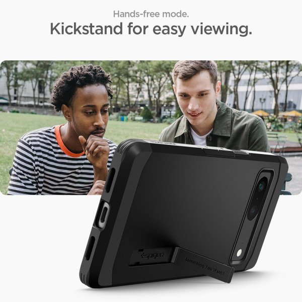 Spigen Google Pixel 7 Suojakuori Tough Armor Musta