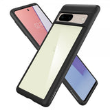 Spigen Google Pixel 7 Ultra Hybrid -suojakuori, mattamusta