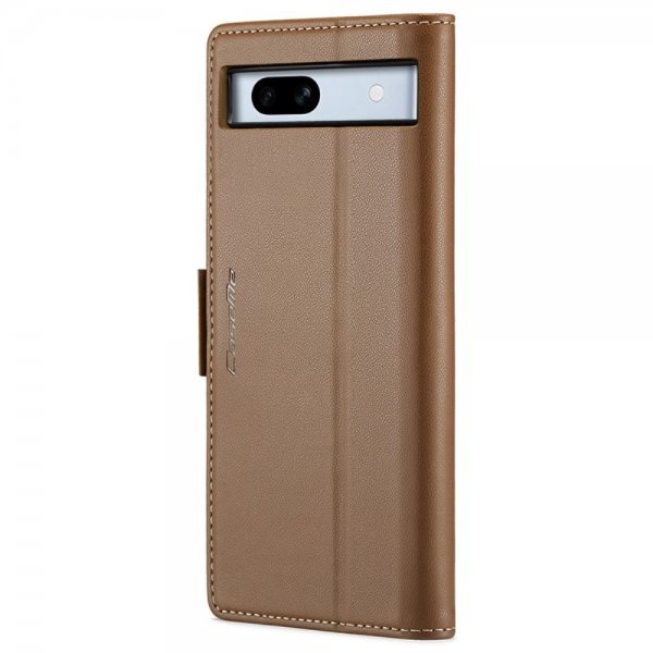 CaseMe Google Pixel 7a Kotelo 023 Sarja Ruskea