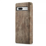 CaseMe Google Pixel 7a -suojakotelo C30-sarja, ruskea