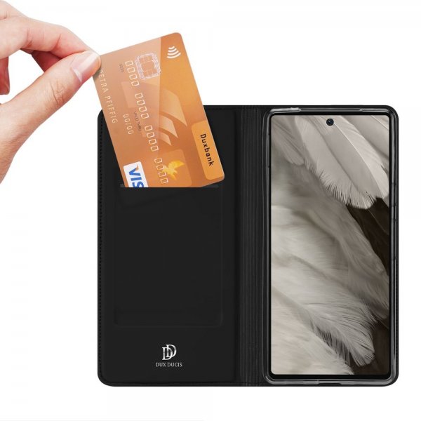 Dux Ducis Google Pixel 7a Fodral Skin Pro Series Musta