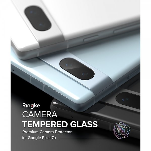 Ringke Google Pixel 7a -kameranssuoja, lasinen, 3 kpl