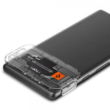 Spigen Google Pixel 7a Kameran suojalasi.tR EZ Fit Optiikka 2 kpl Musta