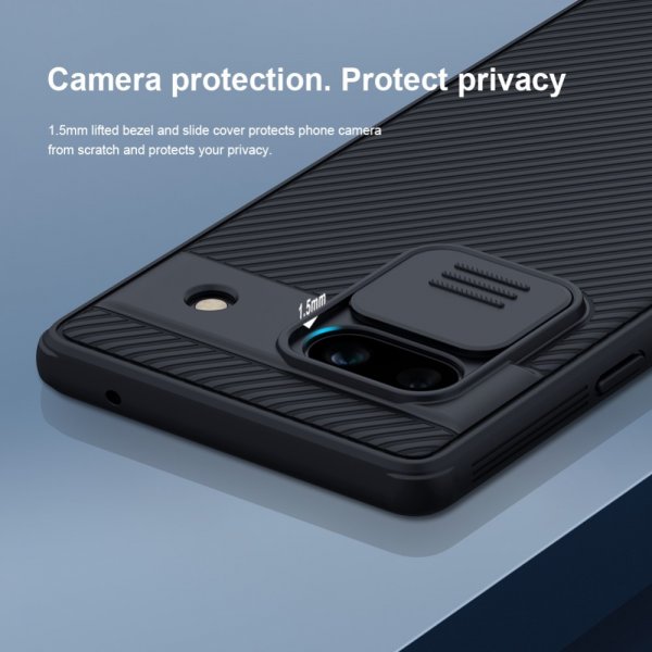 Nillkin Google Pixel 7a Kuori CamShield Pro Musta