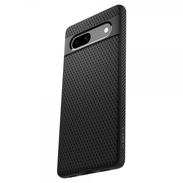 Spigen Google Pixel 7a Kuori Liquid Air Mattamusta