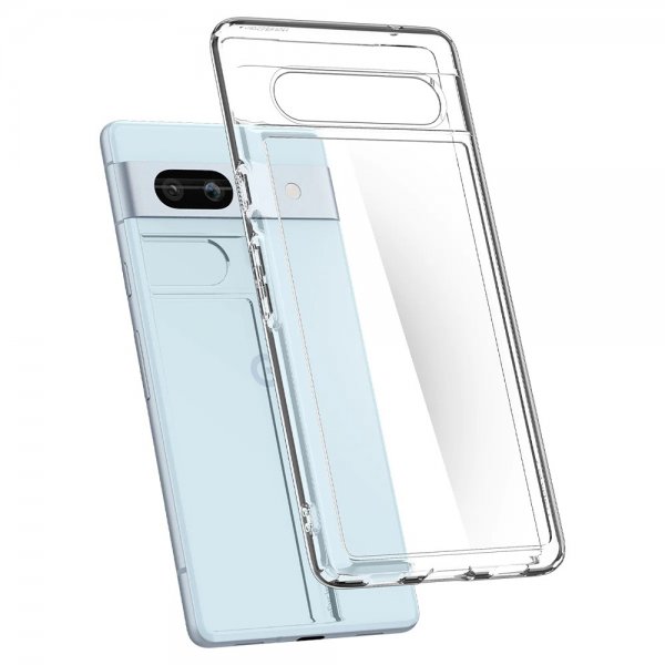 Spigen Google Pixel 7a Ultra Hybrid -suojakuori, kirkas