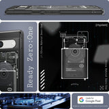 Spigen Google Pixel 7a Ultra Hybrid Zero One -suojakuori, musta