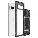 Spigen Google Pixel 7a Ultra Hybrid Zero One -suojakuori, musta