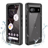 Redpepper Google Pixel 7a Vedenkestävä IP68 Suojakuori, musta