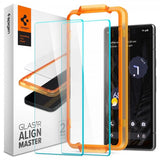 Spigen Google Pixel 7a näytönsuoja GLAS.tR ALIGNmaster 2-pakkaus