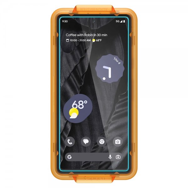Spigen Google Pixel 7a näytönsuoja GLAS.tR ALIGNmaster 2-pakkaus