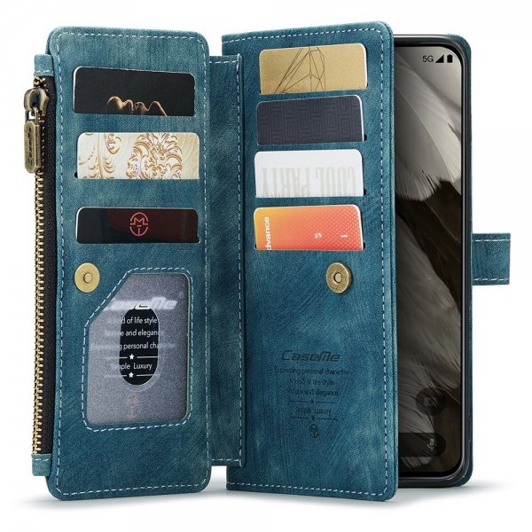 CaseMe Google Pixel 8 C30 -sarjan suojakotelo, bensiininsininen