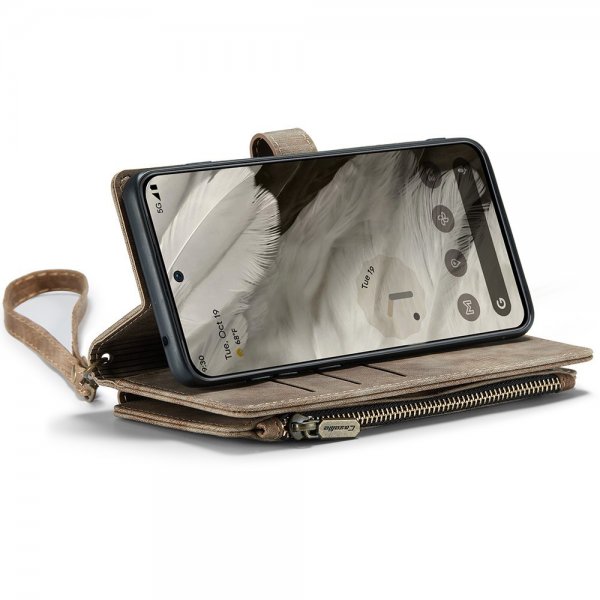 CaseMe Google Pixel 8 C30-sarjan ruskea kotelo