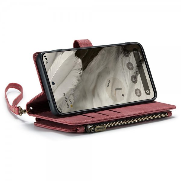CaseMe Google Pixel 8 C30 -sarjan suojakotelo, punainen