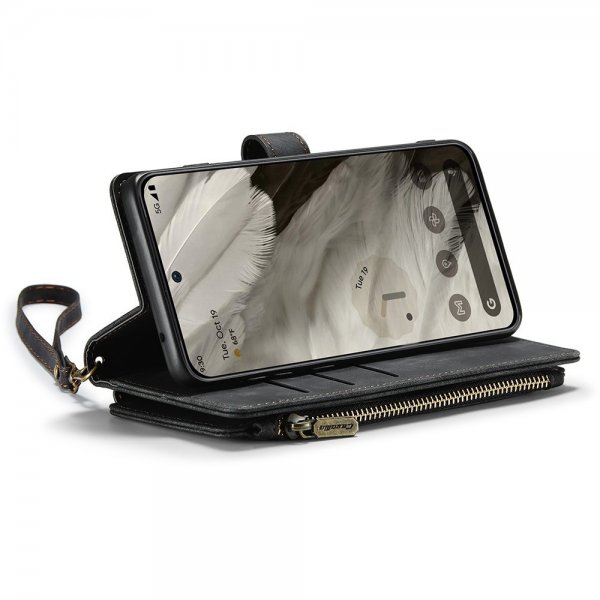 CaseMe Google Pixel 8 -kotelo C30-sarja Musta