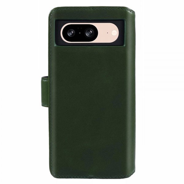 Nordic Covers Google Pixel 8 - Essential Leather - Juniper Green -suojakotelo