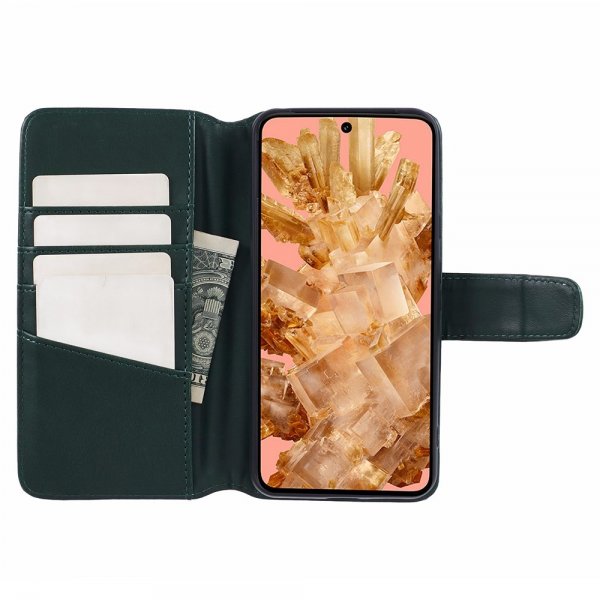 Nordic Covers Google Pixel 8 - Essential Leather - Juniper Green -suojakotelo