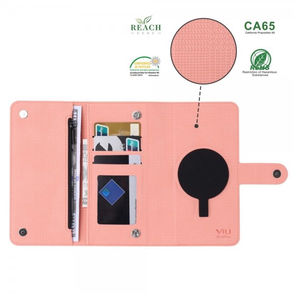 VILI Google Pixel 8 Kotelo irrotettavalla kuorella GHB Series MagSafe Pinkki