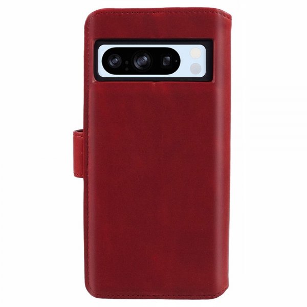 Nordic Covers Google Pixel 8 Pro Essential Leather -suojakotelo, Poppy Red