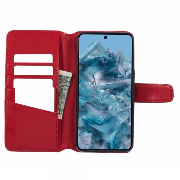 Nordic Covers Google Pixel 8 Pro Essential Leather -suojakotelo, Poppy Red