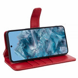 Nordic Covers Google Pixel 8 Pro Essential Leather -suojakotelo, Poppy Red
