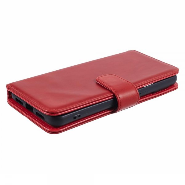 Nordic Covers Google Pixel 8 Pro Essential Leather -suojakotelo, Poppy Red