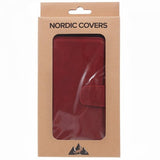 Nordic Covers Google Pixel 8 Pro Essential Leather -suojakotelo, Poppy Red