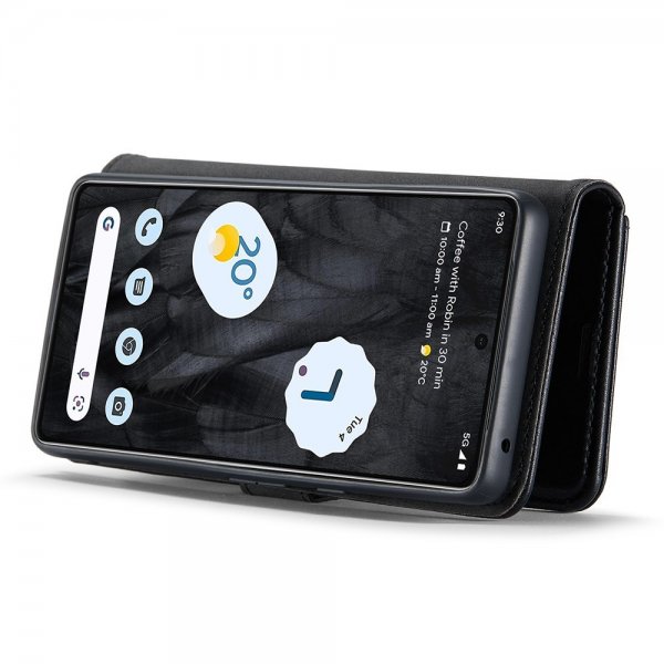 Dg.Ming Google Pixel 8 Pro Kotelo irrotettavalla kuorella Musta