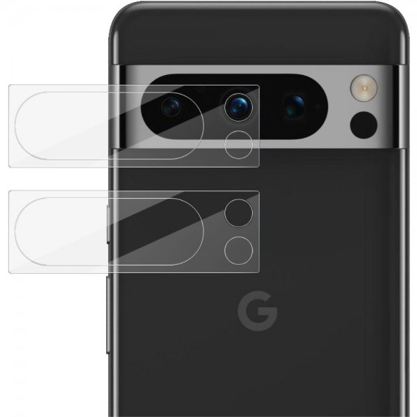 Imak Google Pixel 8 Pro kameran suojalasi karkaistua lasia 2-pakkaus