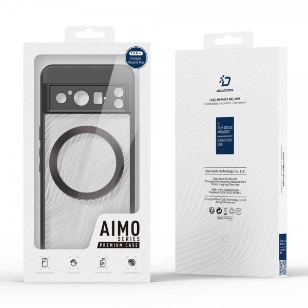 Dux Ducis Google Pixel 8 Pro Aimo Series MagSafe -kuori, musta