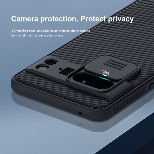 Nillkin Google Pixel 8 Pro Suojakuori CamShield Pro Musta