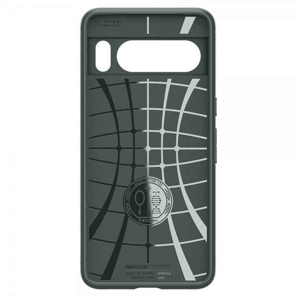 Spigen Google Pixel 8 Pro -suojakuori Liquid Air Abyss Green