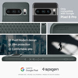 Spigen Google Pixel 8 Pro -suojakuori Liquid Air Abyss Green