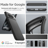 Spigen Google Pixel 8 Pro Suojakuori Liquid Air Mattamusta