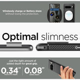 Spigen Google Pixel 8 Pro -suojakuori Rugged Armor Matte Black