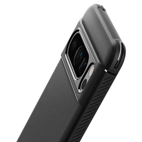 Spigen Google Pixel 8 Pro -suojakuori Rugged Armor Matte Black