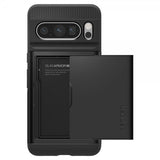 Spigen Google Pixel 8 Pro -suojakuori Slim Armor CS, musta
