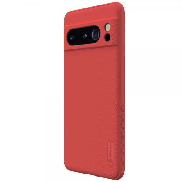 Nillkin Google Pixel 8 Pro -kuori Super Frosted Shield Pro, punainen