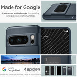 Spigen Google Pixel 8 Pro -kuori Thin Fit, Metal Slate