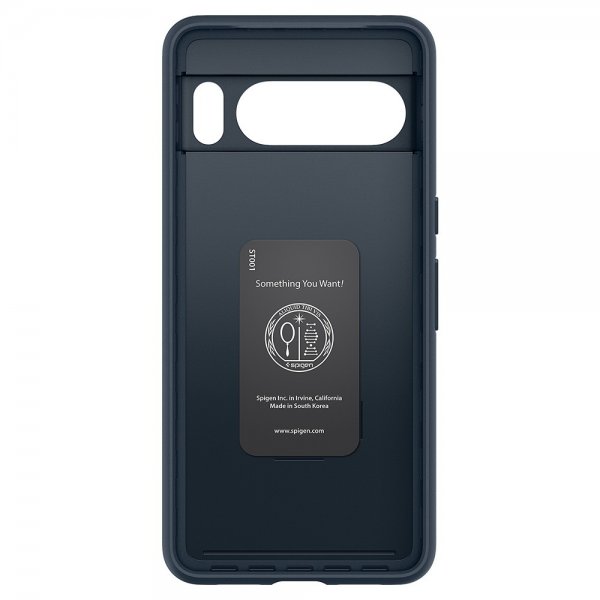 Spigen Google Pixel 8 Pro -kuori Thin Fit, Metal Slate
