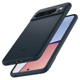 Spigen Google Pixel 8 Pro -kuori Thin Fit, Metal Slate