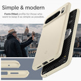 Spigen Google Pixel 8 Pro Thin Fit -suojakuori, Mute Beige
