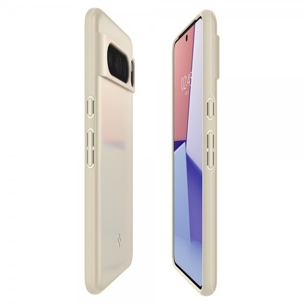 Spigen Google Pixel 8 Pro Thin Fit -suojakuori, Mute Beige