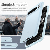 Spigen Google Pixel 8 Pro Thin Fit -suojakuori, Mute Blue
